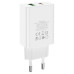 СЗУ BOROFONE BA56A, PD20W+Q3.0, 1xUSB-A+1xUSB-C, 20W, White, Box