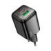 СЗУ HOCO N53 110-240V, PD30W+Q3.0, USB+Type-C, Black, Box