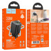 СЗУ HOCO N53 110-240V, PD30W+Q3.0, USB+Type-C, Black, Box