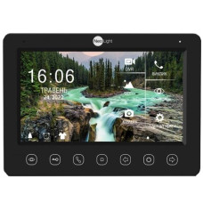 7-дюймовий Full HD відеодомофон з WiFi\LAN і можливістю перегляду архіву з телефону NeoLight KAPPA+ HD WF чорний