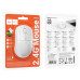 Миша бездротова HOCO GM42, 1600DPI, 2.4GHZ, White, Blister