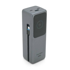 Powerbank Fulltech FP34 30000mAh, Fast charge PD140W, Li-pol, LCD Display, Вхід:Type-C, Виходи: 2xUSB Type-C, 1xUSB Type-A, USB Type-C Cable, Box
