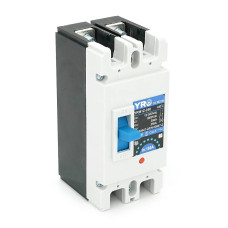 Двуполюсний автомат постійного струму YRM1Z-250 DC MCCB 2P 160A DC500V