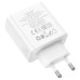 СЗУ HOCO C113A 110-240V, PD65W+Q3.0, USB+Type-C, White, Box