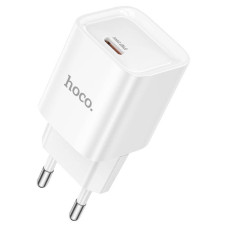 СЗУ 110-240V HOCO C146A, 1xUSB-C, PD20W, White, Box