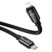 Кабель Hoco U143, Type-C-Lighting, 27W, довжина 1.2м, Black, BOX