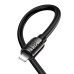 Кабель Hoco U143, Type-C-Lighting, 27W, довжина 1.2м, Black, BOX