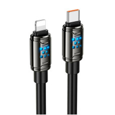 Кабель Hoco U143, Type-C-Lighting, 27W, довжина 1.2м, Black, BOX