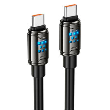 Кабель Hoco U143, Type-C-Type-C, 27W, довжина 1.2м, Black, BOX