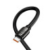 Кабель Hoco U143, Type-C-Type-C, 27W, довжина 1.2м, Black, BOX