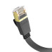 Патч-корд литий HOCO US07, FTP, RJ45, Cat.6, 3,0m, чорний
