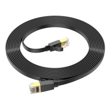 Патч-корд литий HOCO US07, FTP, RJ45, Cat.6, 5,0m, чорний