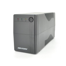 ДБЖ Hikvision DS-UPS600/EU, 600ВА/360 Вт LED, 2xUniversal socket, 1x12V/7Ah, 4,2 кг, 274×95×139 мм