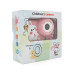 Дитячий фотоапарат M03 Рожевий Кролик, 2 камери, екран IPS 2-дюйми, Type-C, Pink, BOX
