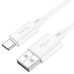 Кабель Hoco X88, Type-C-USB, 3A, Black, довжина 2м, BOX