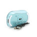 Миша бездротова JEDEL WD141T-Bl, 1200, 2.4 GHz+Bluetooth 5.0, 3.7V 300mAh, Type-C заряджання. 109x60x32 мм. 69 р. Transparent-Blue, Box