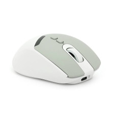 Миша бездротова JEDEL WD155, 1000/1600/2000DPI, 2.4 GHz+Bluetooth 5.0, 3.7V 500mAh, Type-C заряджання. 109x71x42 мм. 80 г. Green, Box