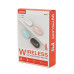 Миша бездротова JEDEL WD133, 800/1200/1600DPI, 2.4 GHz+Bluetooth 5.0, 3.7V 400mAh, Type-C заряджання. 105x60x34 мм. White. Box