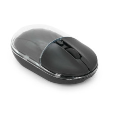 Миша бездротова JEDEL WD142, 800/1200/1600DPI, 2.4 GHz+Bluetooth 5.0, 3.7V 300mAh, Type-C заряджання. 105x59x34 мм. Black. Box