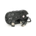 Миша бездротова JEDEL WD153, 800/1200/1600DPI, 2.4 GHz+Bluetooth 5.0, 3.7V 500mAh, Type-C заряджання, LED-підсвічування. 110x55x35 мм. Black. Box