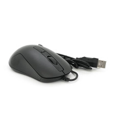 Миша провідна JEDEL CP101, 800/1200/1600DPI, кабель 1,35 м. 125x66x35 мм. 97 гр. Black. Box