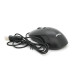 Миша провідна JEDEL CP101, 800/1200/1600DPI, кабель 1,35 м. 125x66x35 мм. 97 гр. Black. Box