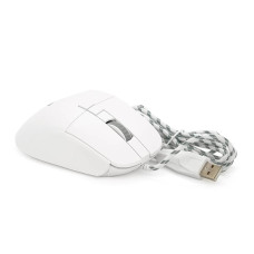 Миша провідна JEDEL CP102, 1200/1800/2400/3600DPI, кабель 1,5 м. 127x83x63 мм. 135 гр. White. Box