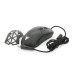 Миша провідна JEDEL GM1390, 7 кнопок, 1000/2400/3200/4800/6400/7200DPI, кабель 1,5 м. RGB підсвічування. Змінна панель. Black. Box