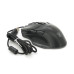 Миша провідна JEDEL GM800, 8 кнопок, 1200/1800/2400/3600/4800/7200DPI, кабель 1,5 м. RGB підсвічування. 128х77х40мм. Black. Box