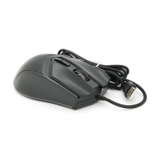 Миша провідна JEDEL GM800, 8 кнопок, 1200/1800/2400/3600/4800/7200DPI, кабель 1,5 м. RGB підсвічування. 128х77х40мм. Black. Box
