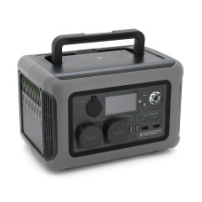 Power station ALLPOWERS R600 APP Control, 600W, 299Wh LiFePO4 3500Cycles, MPPT 300w max, CAR port, DC12/24V, 2хAC 220V, 2xUSB-TYPE-C 100W, 2xUSB-A 36W, XT60, wireless 15W, Fast charge 60min, 298×195×190mm, 5.6kg, Q2