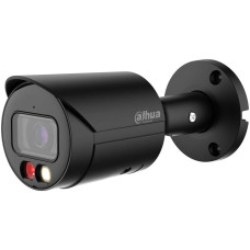 2 Mп IP камера циліндрична Smart Dual Light зі звуком та SD картою чорна DH-IPC-HFW2249S-S-IL-BE (2.8мм)