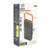 Powerbank 7GO GPW-02 20000mAh, Solar, Li-pol, Вход:Type-C, Выходы: 2xUSB Type-C, 4xUSB Type-A, кабеля T-C/Ligh, 0.46, Black, Box