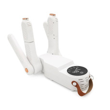 Сушарка для взуття, шкарпеток та рукавичок Shoe Dryer SH-4, 220V/150W, 4 тримачі, ультрафіолетова обробка, таймер. White. Box