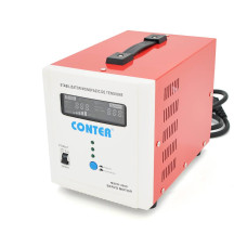 Стабілізатор напруги Conter MSER 3000 VA-V2/2250W однофазний, сервопривід, монтажу підлоги, LED дисплей, DC130-260V, AC230±3%, 2*Shuko, 161x255x178mm, 8.2kg