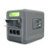 Портативная зарядная станция FOSSiBOT F2400, 2200W/2048Wh LiFePO₄, MPPT 500W max, XT60-12V/25А, 2xDC5521-12V-3A, CarPort-12V-10A, 2xAC230V, 2xUSB-A-18W, 4xUSB-C-100W, Wi-Fi, Bluetooth, charge 2 h,386*840*321 мм. 22кг