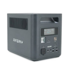 Портативная станция AFERIY AF-P180, LiFePO4 1024Втч. (max1800)Вт, XT60 MPPT 11.5-50В-20А(500W), 4xAC 220v. LED. 2-USB-A 18W , 2xType-C PD20+140Вт, DC+прикуриватель12В/10А, 100% заряд - 1,5 часа, 350*220*263 мм, 11.6kg