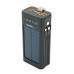 Powerbank 7GO GPW-09 30000mAh, Solar, 22.5W, Li-pol, LCD Display, Вхід:Type-C, Виходи: 2xUSB Type-C, 4xUSB Type-A, кабелю T-C/Ligh, 0,70, Black, Box