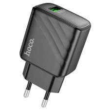 СЗУ HOCO CS21A, 18W, 1xUSB, QC3.0, Black, Box