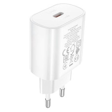СЗУ HOCO N22, 1xUSB-C, PD25W, White, Box