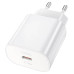 Набір СЗУ HOCO N22+кабель Type-C/Type-C, 1xUSB-C, PD25W, White, Box