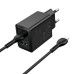 Набір СЗУ HOCO N69 + Type-C/Lighting кабель, 1xUSB+1xUSB-C, PD20W+QC3.0, кабель 1м, Black, Box