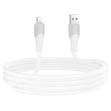 Кабель Hoco X106, Lightning-USB, 2,4A, довжина 3м, White, BOX