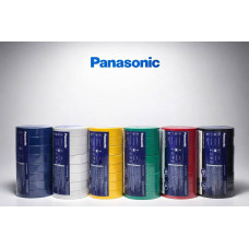 Ізолента ПВХ PANASONIC 0,125мм * 18мм * 20м (біла), діапазон робочих температур: від 0 ° С до + 90 ° С, Вогнестійка, 8 штук в упаковці, ціна за штуку