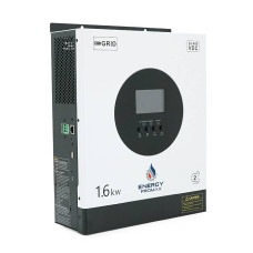 Гібридний інверторENERGY PROMAX VM II-1600W-12V, 2000VA/1600W, 12V, струм заряду 16-80А, MPPT 80А, 290*367*111мм, 6,4 кг