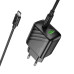 Набір СЗУ HOCO CS25A + кабель Type-C/Type-C, 1xUSB+1xUSB-C, PD20W+QC3.0, кабель 1м, Black, Box