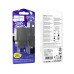 Набір СЗУ HOCO CS25A + кабель Type-C/Type-C, 1xUSB+1xUSB-C, PD20W+QC3.0, кабель 1м, Black, Box