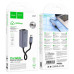 Контролер HOCO UA37 Type-C to Ethernet - Мережевий адаптер 10/100/1000Mbps з дротом, Black, Blister Q100