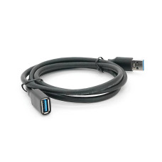 Подовжувач VEGGIEG USB 3.0 AM/AF, 1.0m, Black