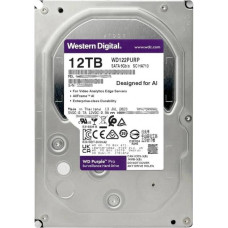 Жесткий диск 3.5" WD122PURP, 12 ТБ, SATA 3,100 x 25 x 145 мм